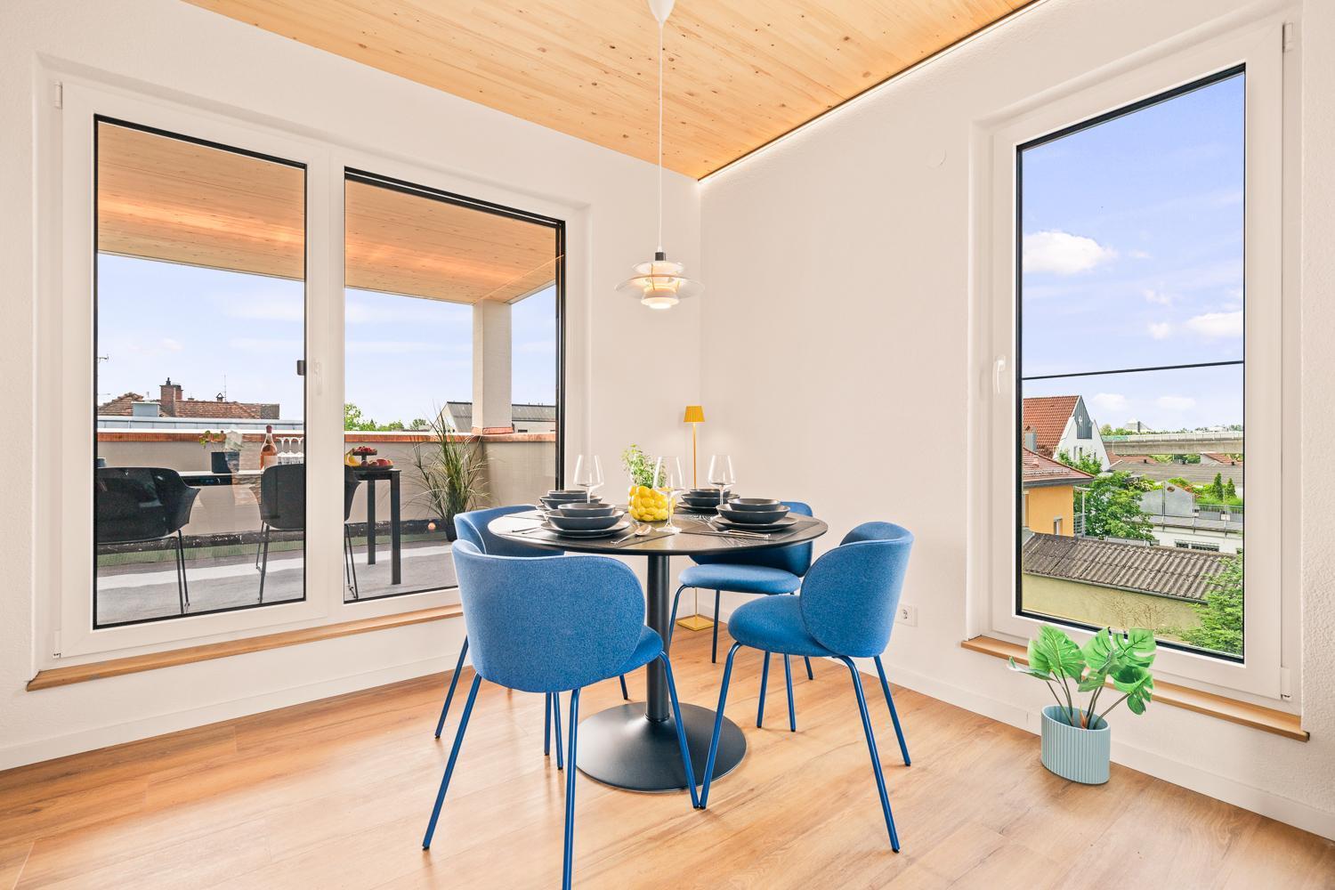 Appartamento Penthouse Mit Traumhafter Terrasse Klimatisiert FDH Esterno foto